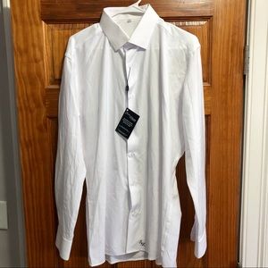 State & Liberty Men’s White Dress Shirt